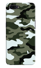 Camouflage Oppo A3S Hard Case Back Cover by Casekaro