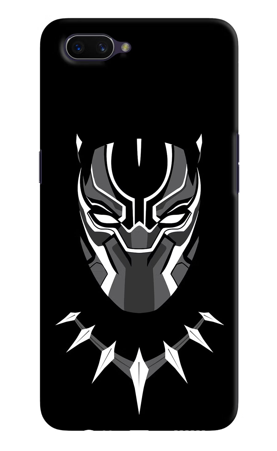Black Panther Oppo A3S Back Cover, Hard case