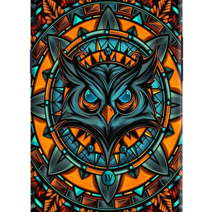 Angry Owl Art Oppo A3S Hard Case Back Cover by Casekaro