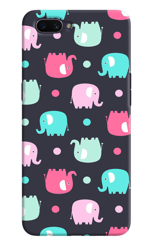 Elephants Oppo A3S Hard Case Back Cover by Casekaro