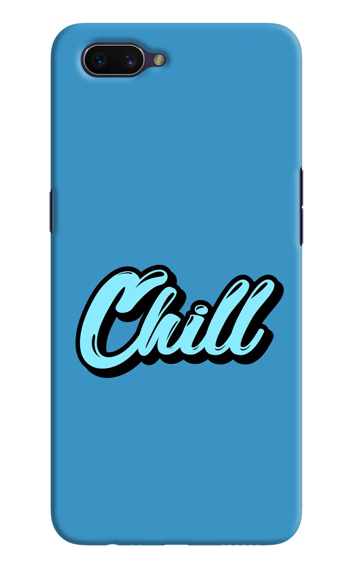 Chill Oppo A3S Hard Case Back Cover by Casekaro