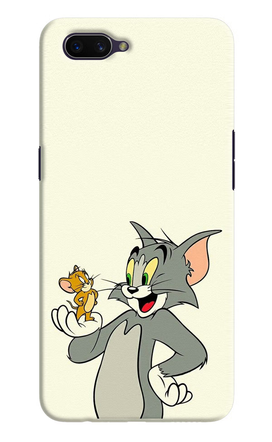 Tom & Jerry Oppo A3S Back Cover, Hard case