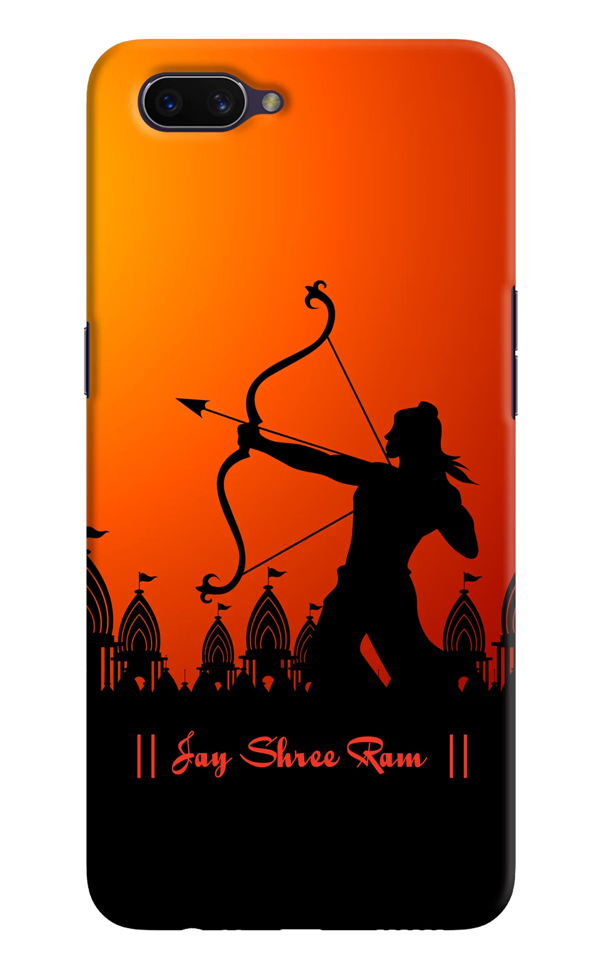 Lord Ram - 4 Oppo A3S Hard Case Back Cover by Casekaro