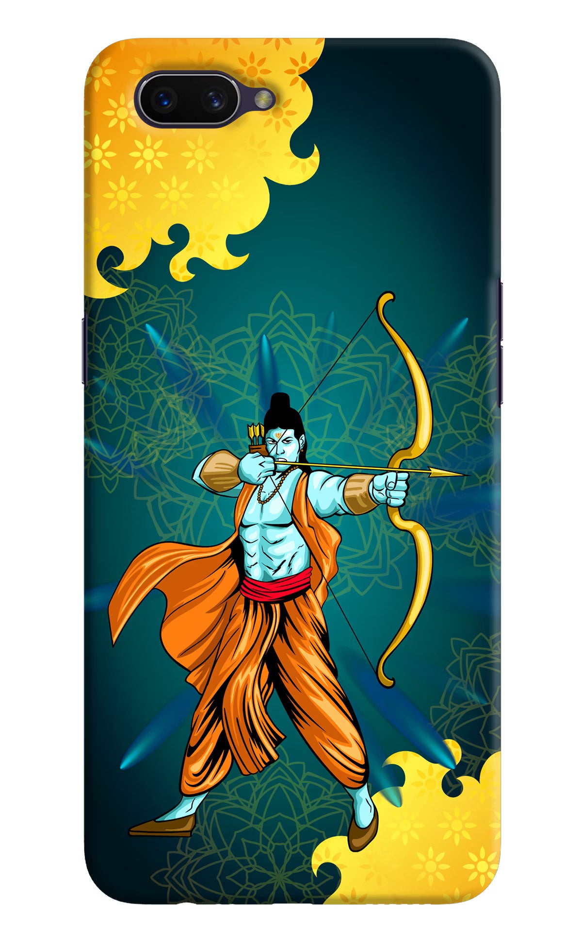 Lord Ram - 6 Oppo A3S Hard Case Back Cover by Casekaro