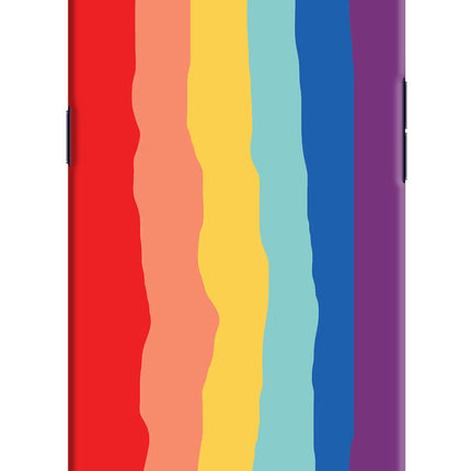 Rainbow Oppo A3S Hard Case Back Cover by Casekaro
