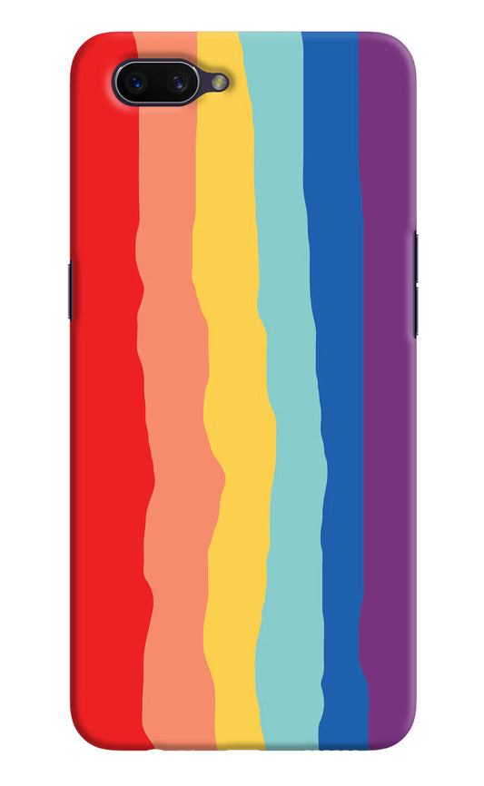 Rainbow Oppo A3S Hard Case Back Cover by Casekaro