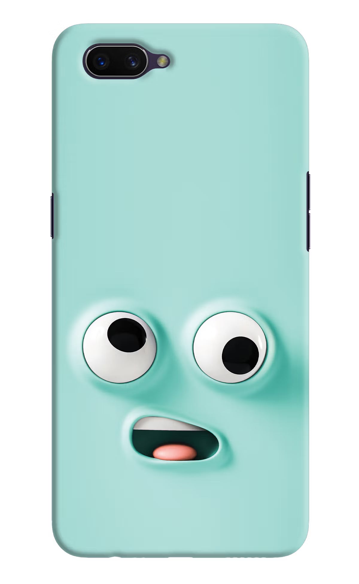 Funny Cartoon Oppo A3S Hard Case Back Cover by Casekaro