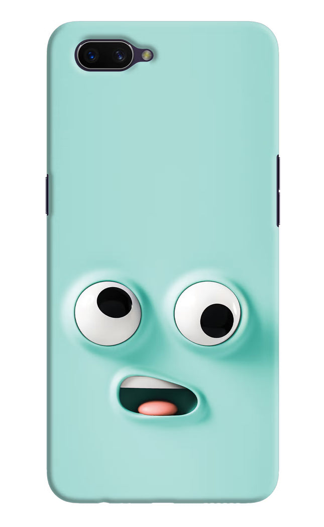 Funny Cartoon Oppo A3S Hard Case Back Cover by Casekaro