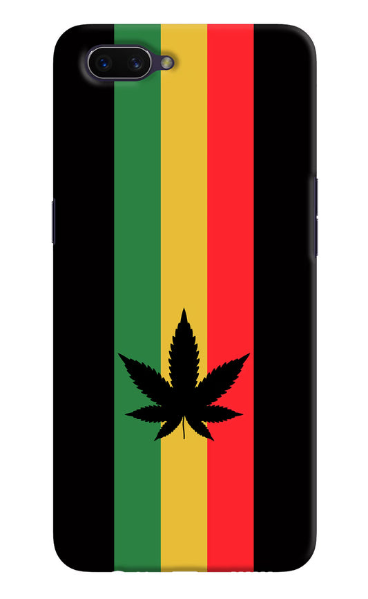 Weed Flag Oppo A3S Hard Case Back Cover by Casekaro