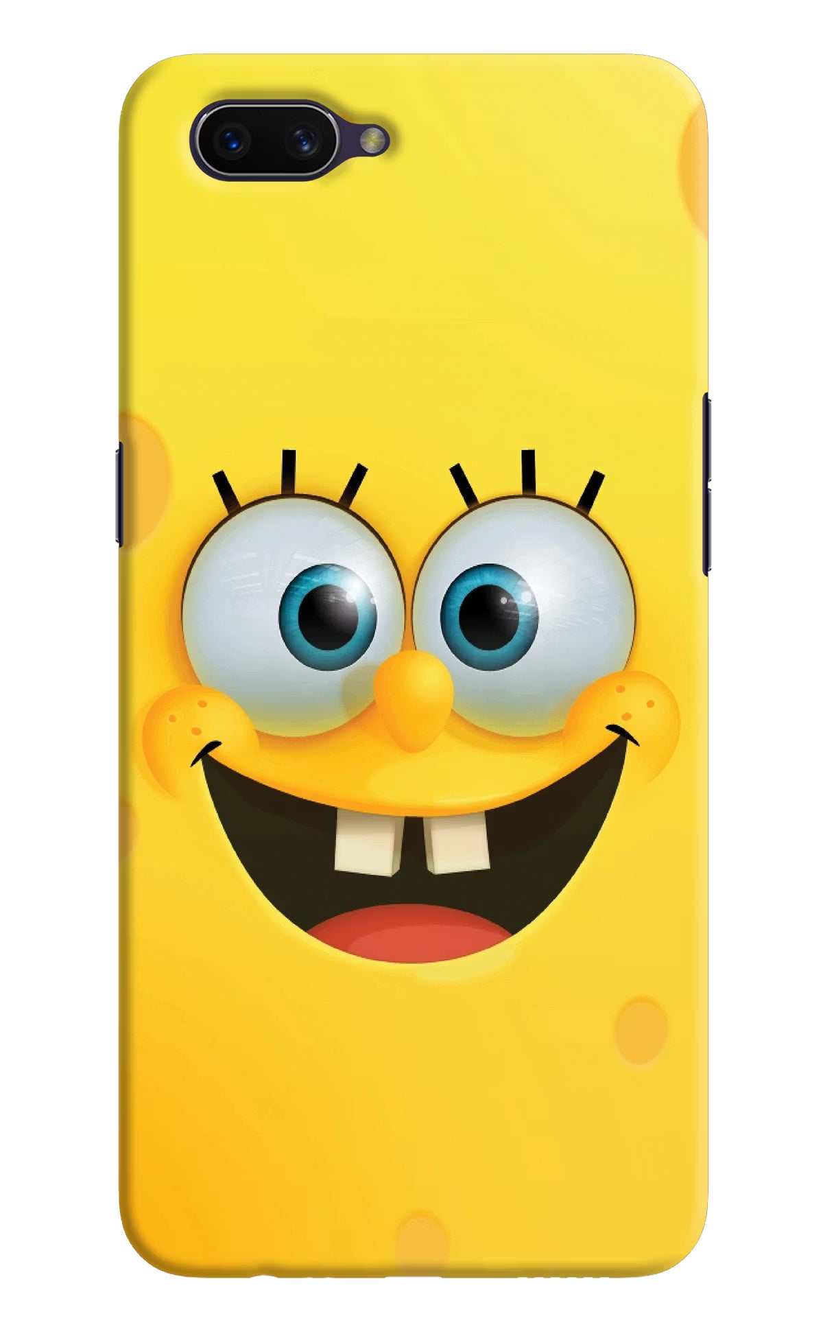 Sponge 1 Oppo A3S Hard Case Back Cover by Casekaro