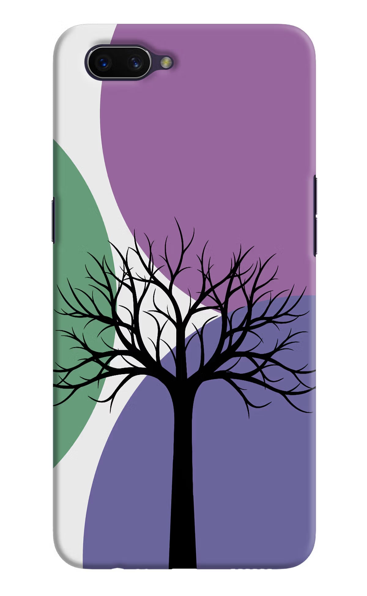 Tree Art Oppo A3S Hard Case Back Cover by Casekaro