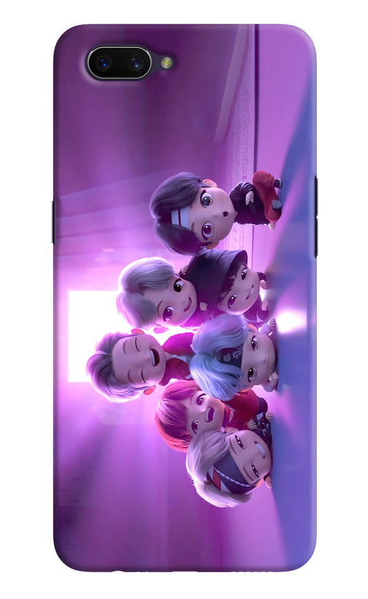 BTS Chibi Oppo A3S Hard Case Back Cover by Casekaro