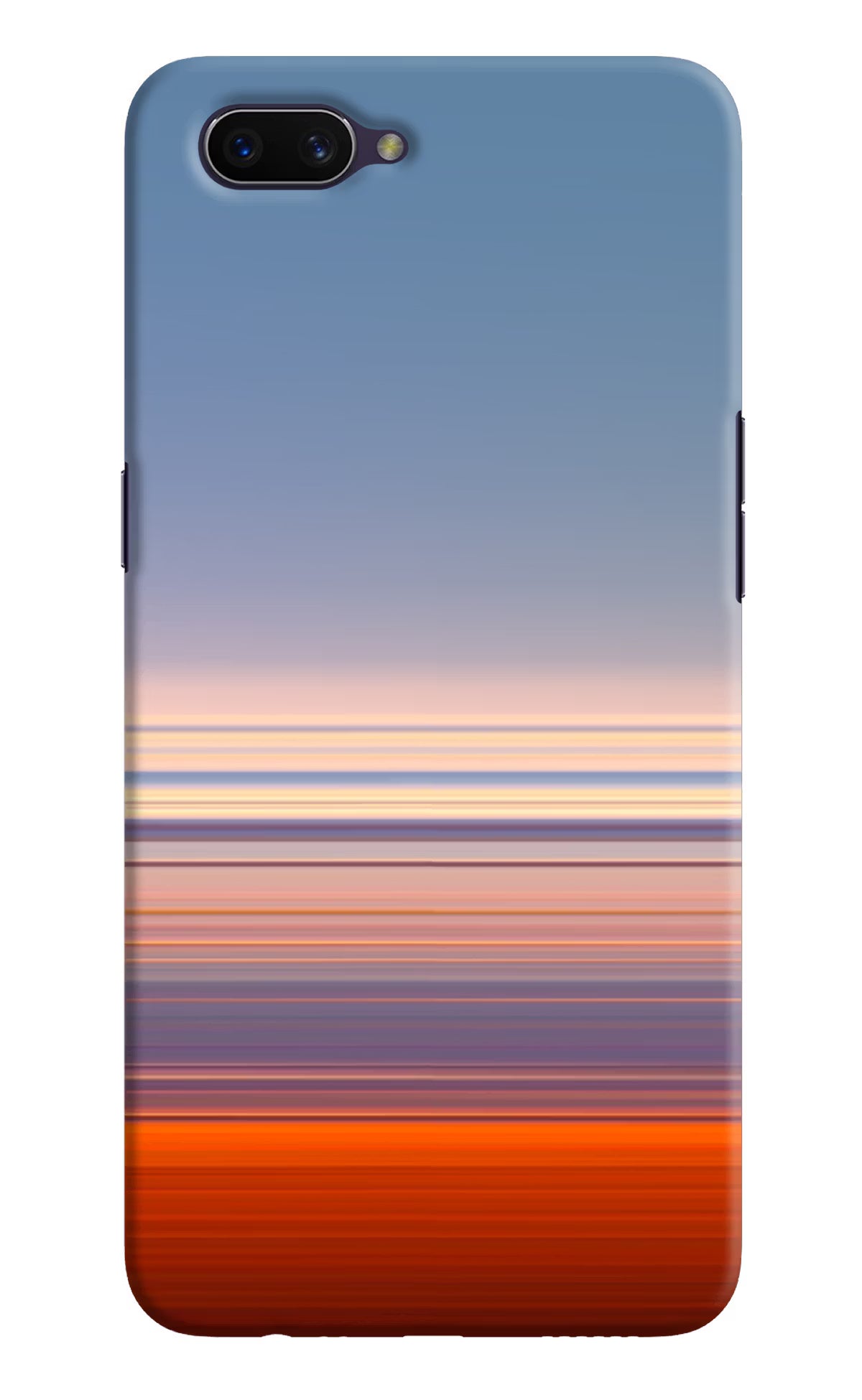 Morning Colors Oppo A3S Hard Case Back Cover by Casekaro