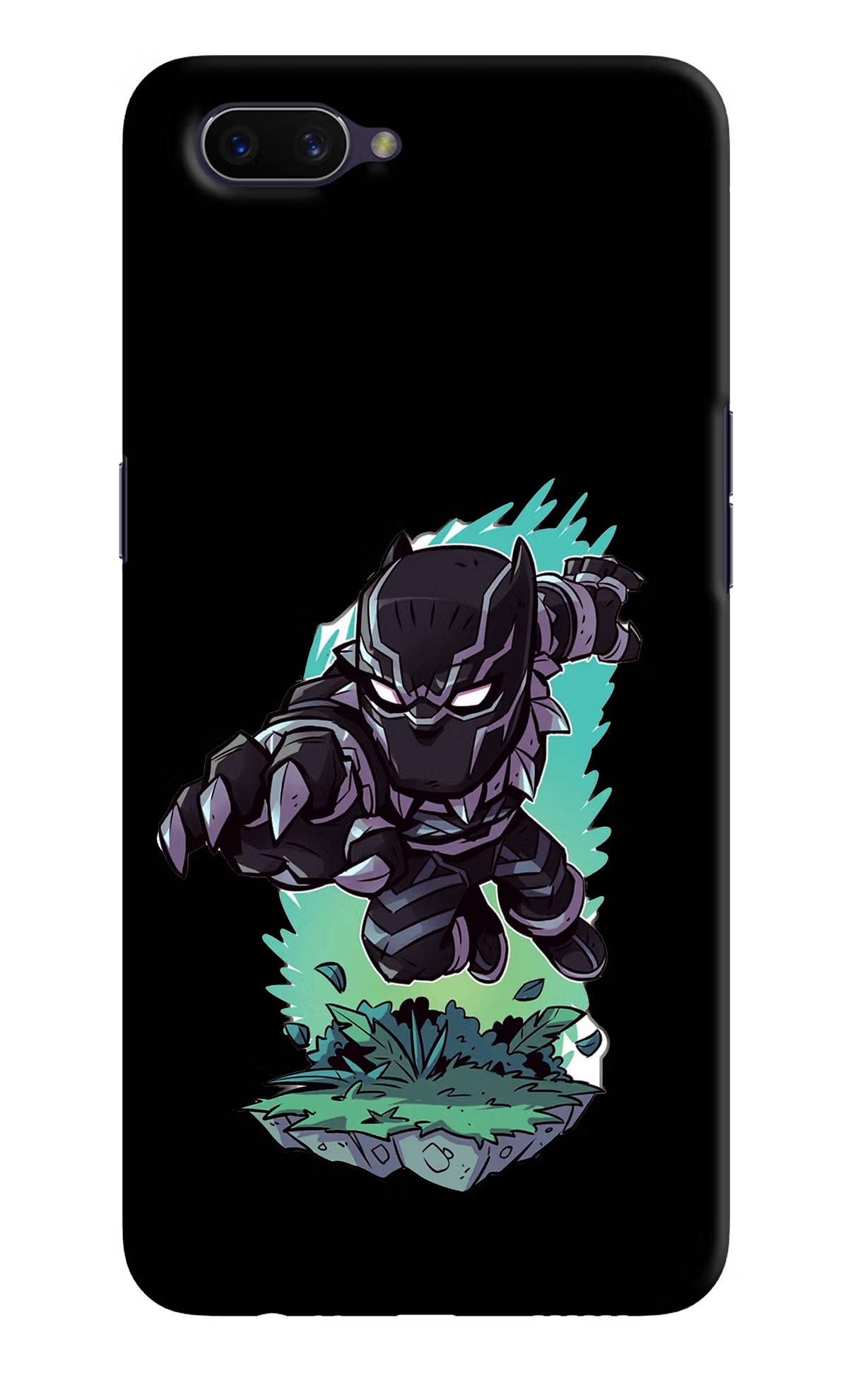 Black Panther Oppo A3S Hard Case Back Cover by Casekaro