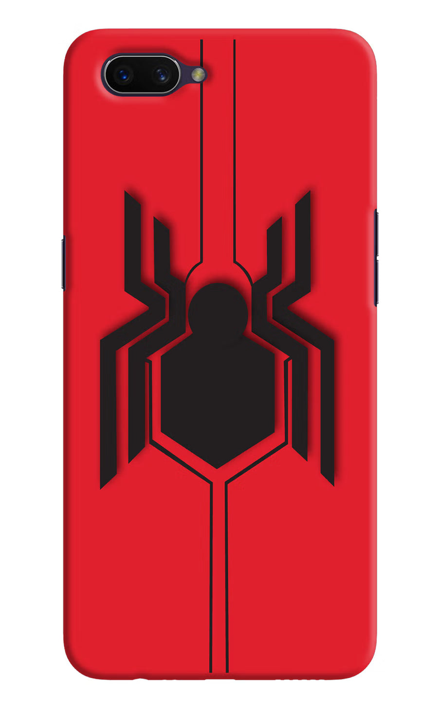 Spider Oppo A3S Back Cover, Hard case