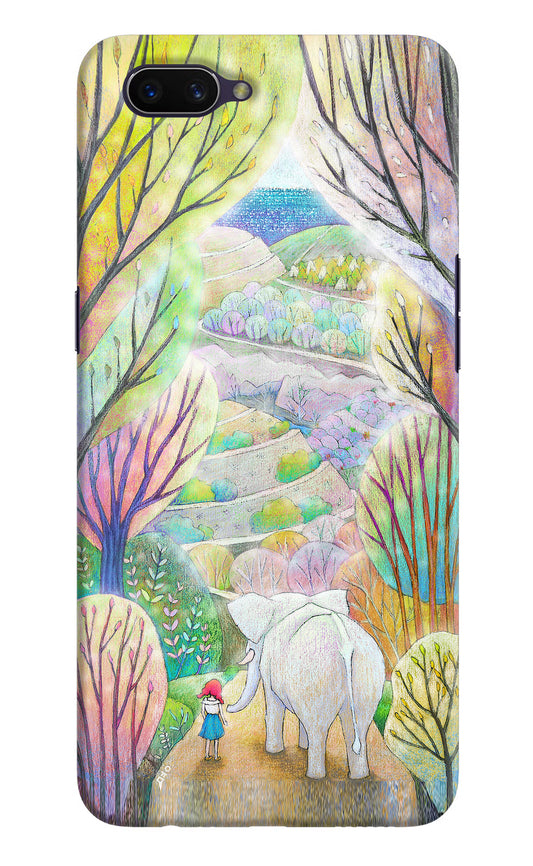 Nature Painting Oppo A3S Hard Case Back Cover by Casekaro