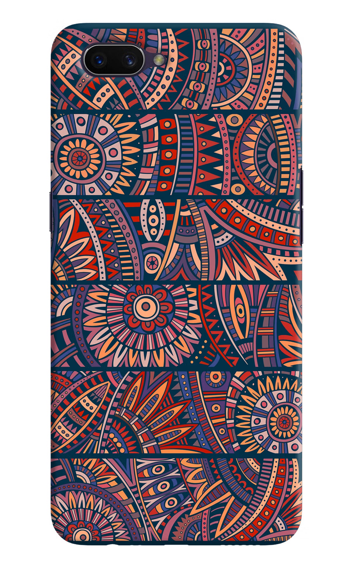 African Culture Design Oppo A3S Hard Case Back Cover by Casekaro