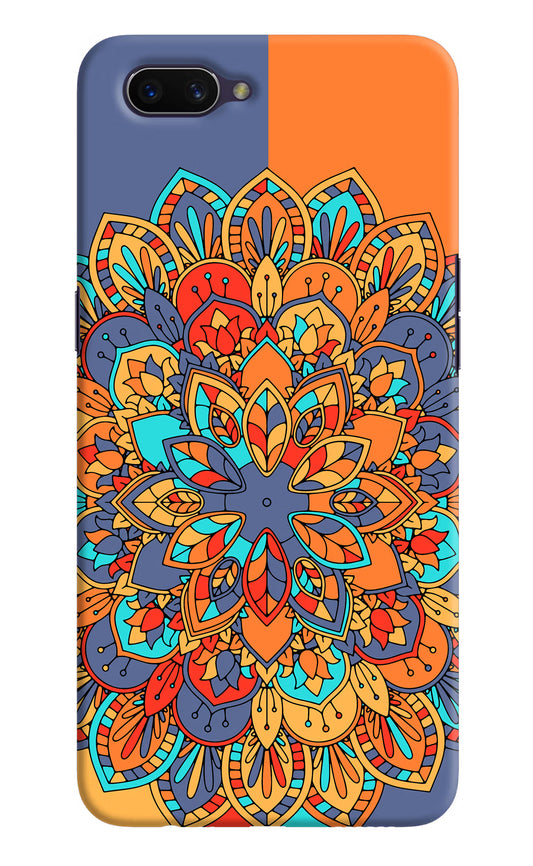 Color Mandala Oppo A3S Hard Case Back Cover by Casekaro