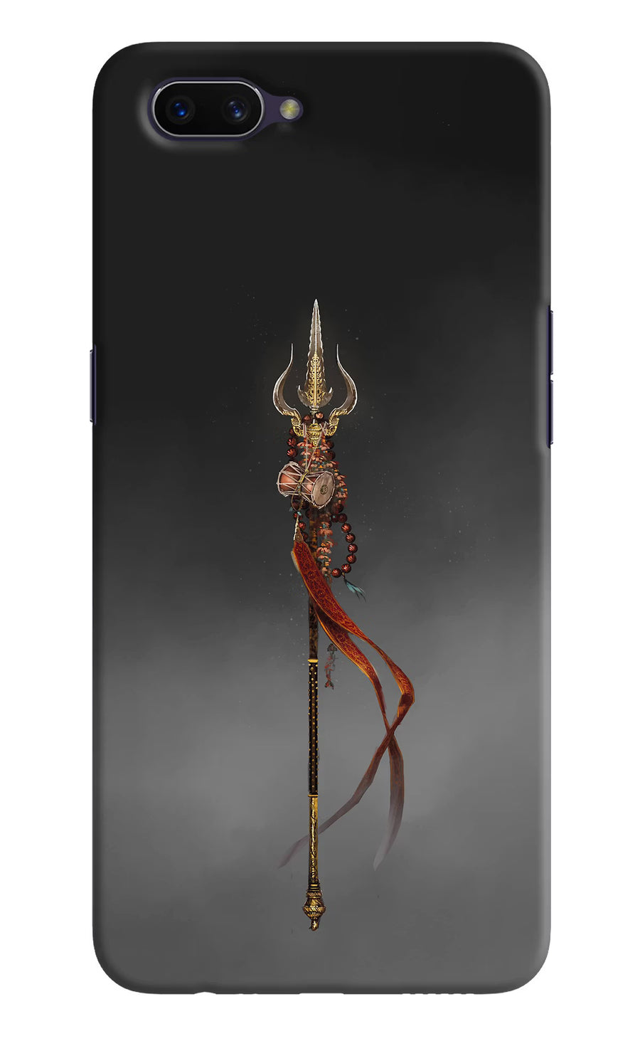 Shiv Trishul Oppo A3S Back Cover, Hard case