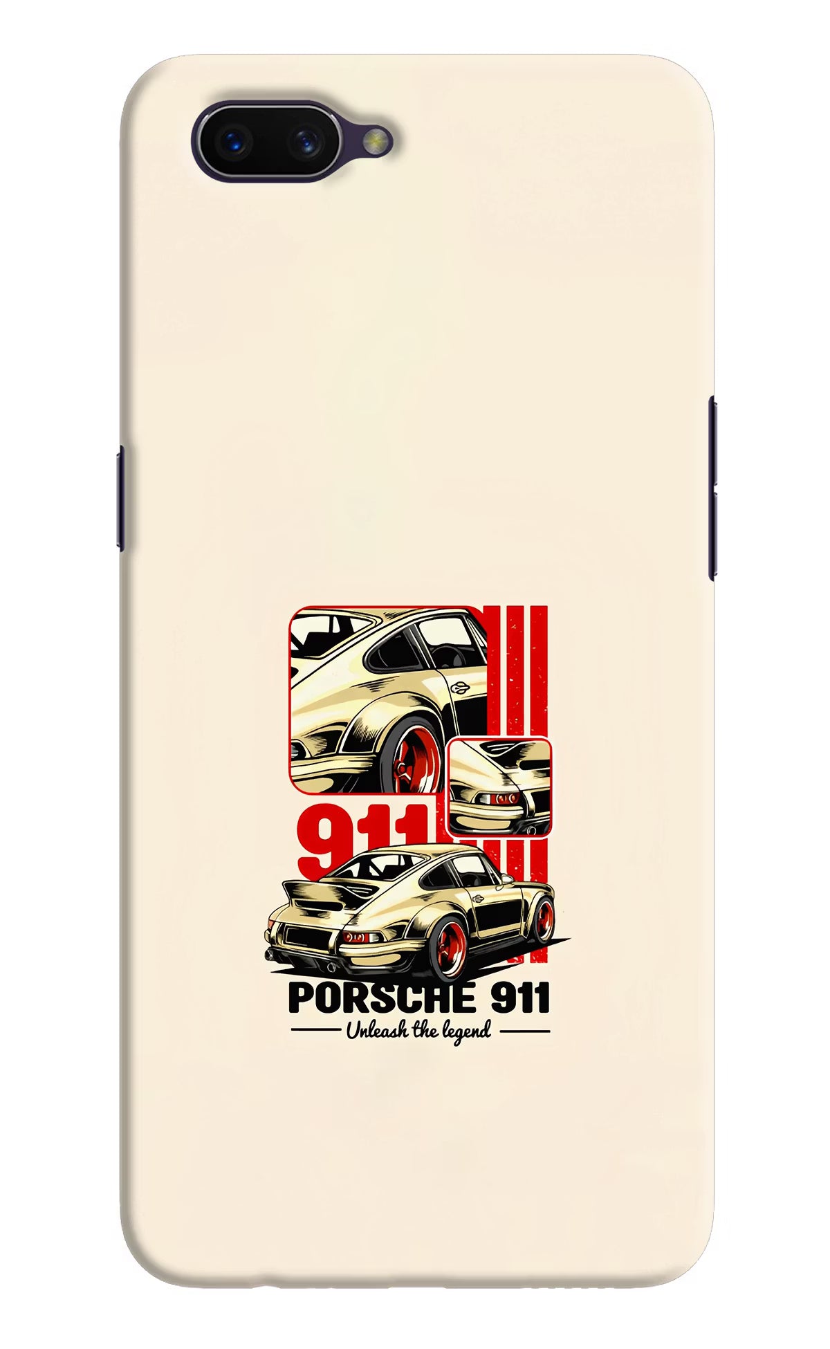 Classic Porsche 911 Oppo A3S Hard Case Back Cover by Casekaro