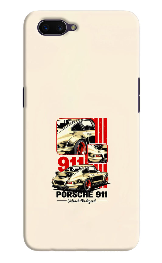 Classic Porsche 911 Oppo A3S Hard Case Back Cover by Casekaro