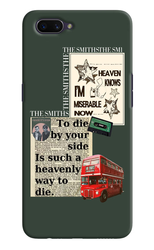 The Smiths Oppo A3S Hard Case Back Cover by Casekaro