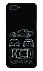 WRC'99 Oppo A3S Hard Case Back Cover by Casekaro