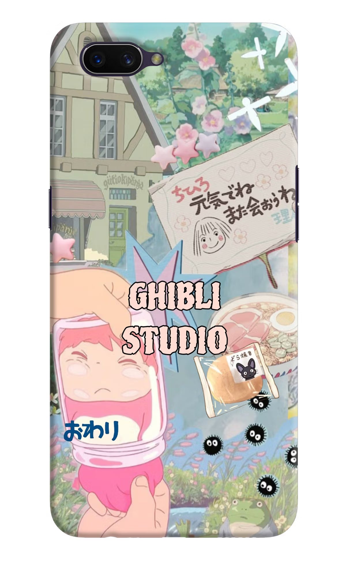 Studio Ghibli Oppo A3S Back Cover