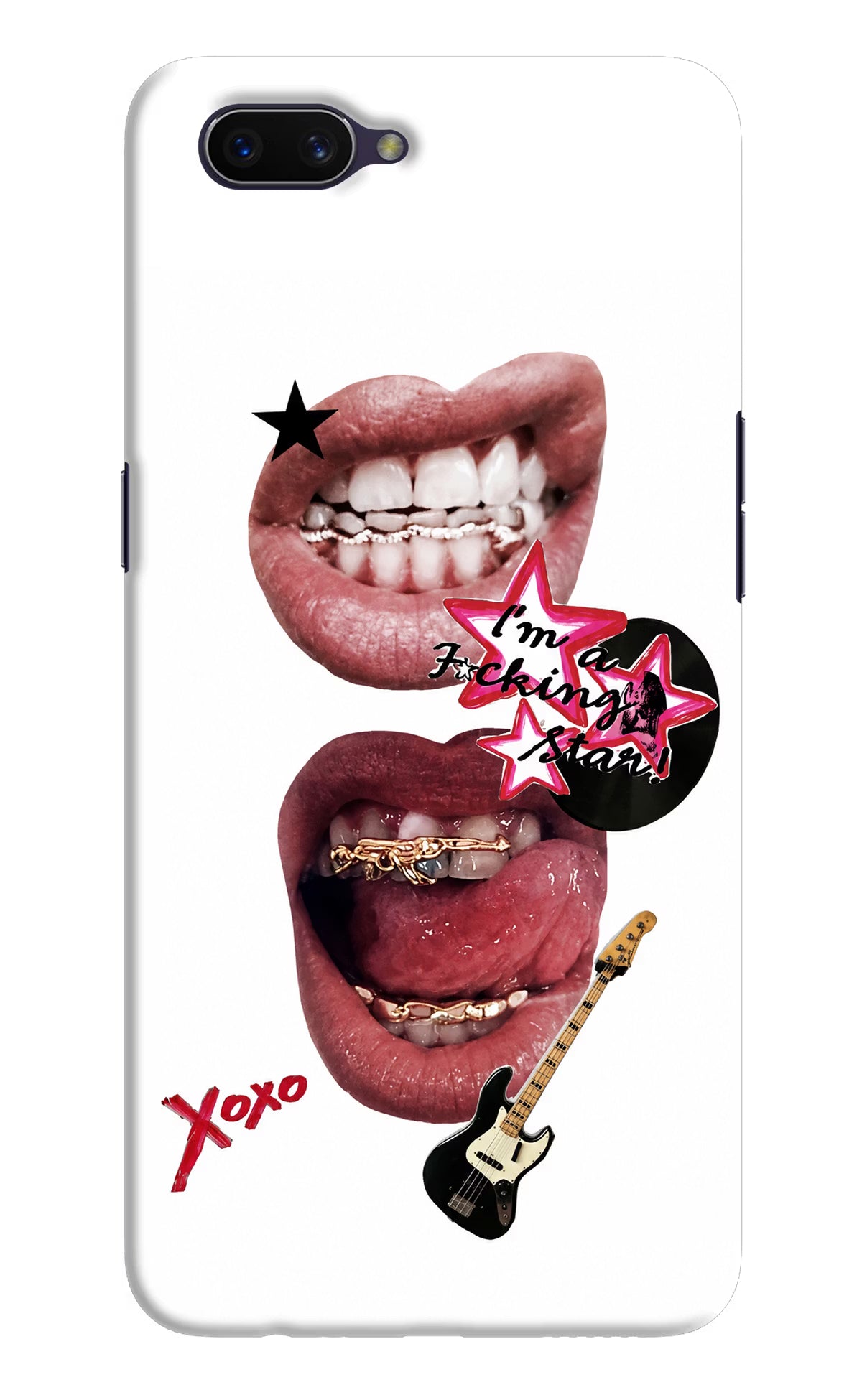 Rockstar Oppo A3S Back Cover