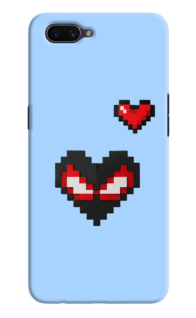 Peter Heart Oppo A3S Hard Case Back Cover by Casekaro