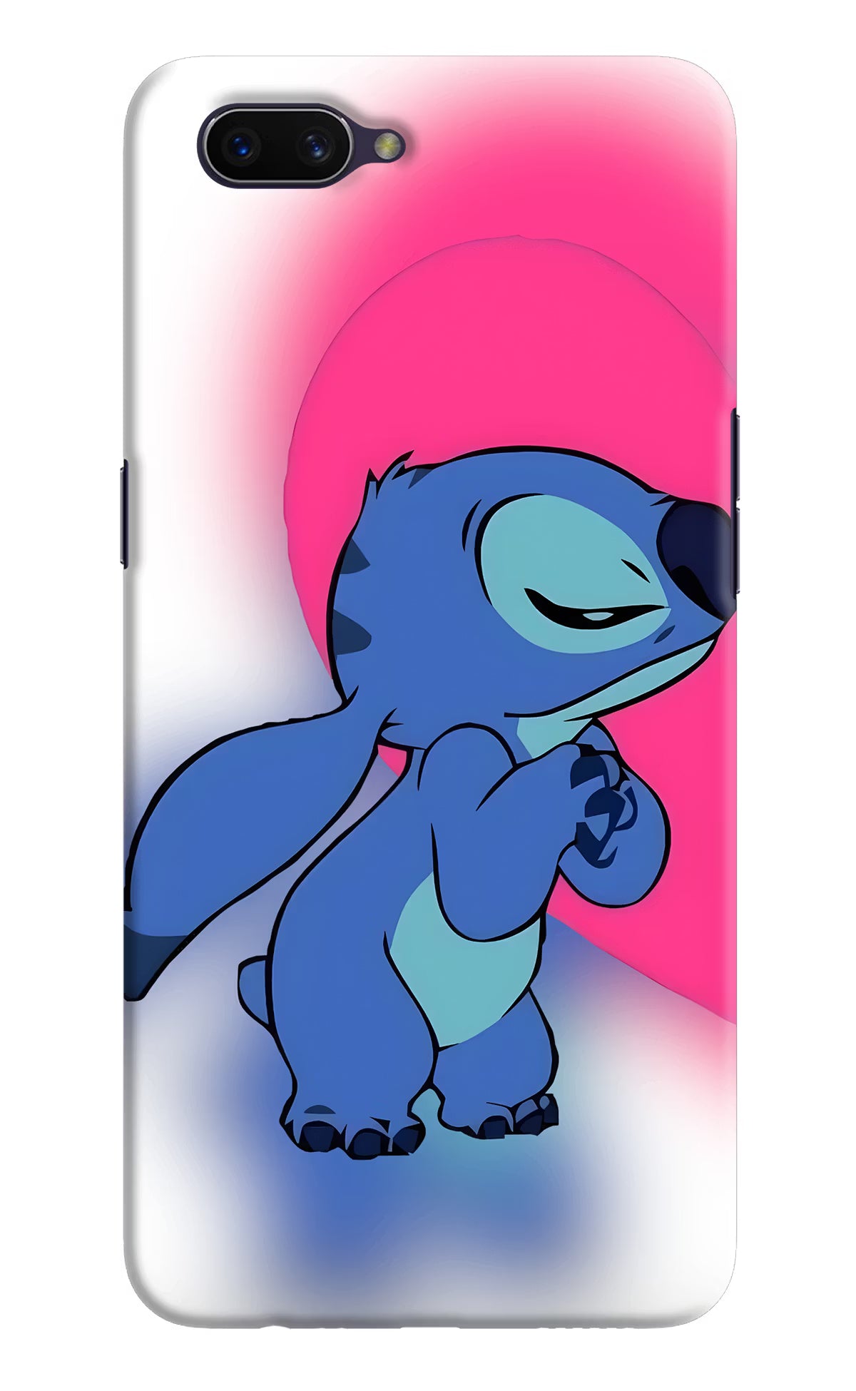 Stitch Hug Oppo A3S Back Cover