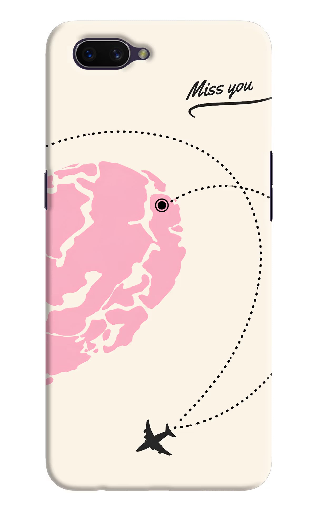 Miss Orbit Oppo A3S Back Cover