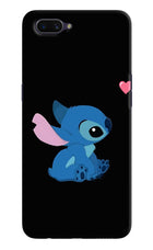 Stitch Crush Oppo A3S Hard Case Back Cover by Casekaro