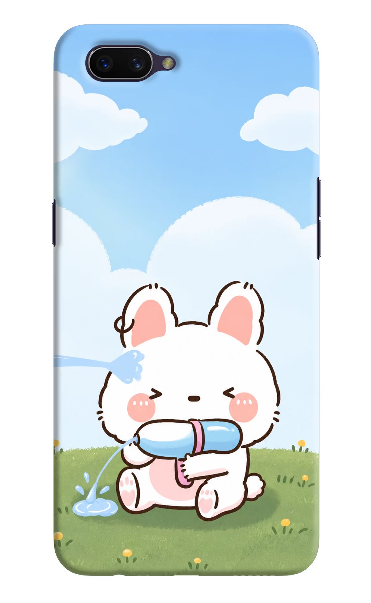 Bunny Treat Oppo A3S Back Cover
