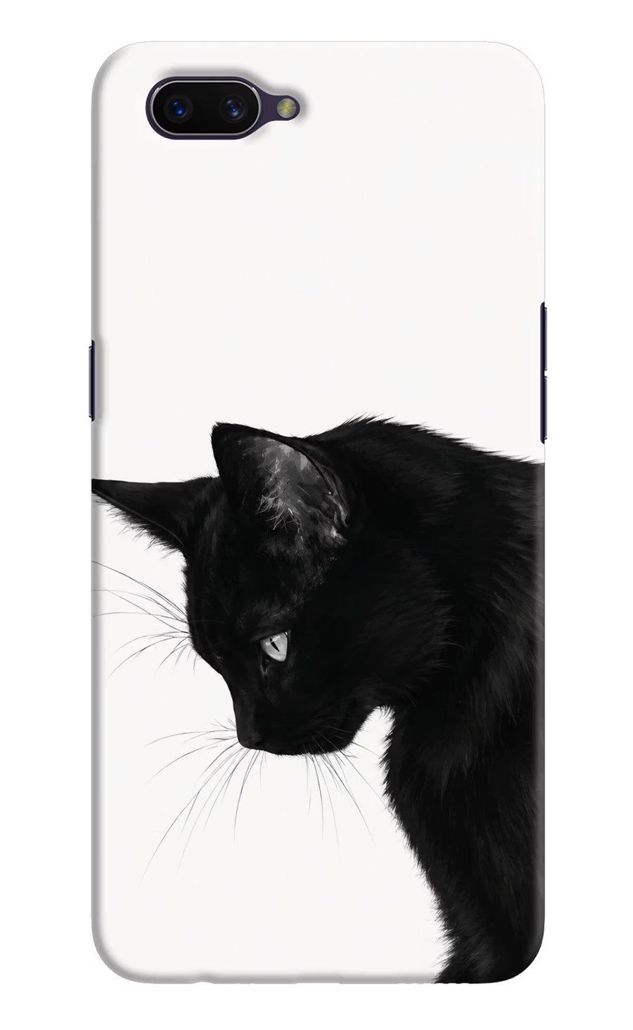 Shadow Gaze Oppo A3S Back Cover, Hard case