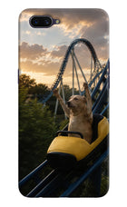 Rollercoaster Dog Oppo A3S Hard Case Back Cover by Casekaro