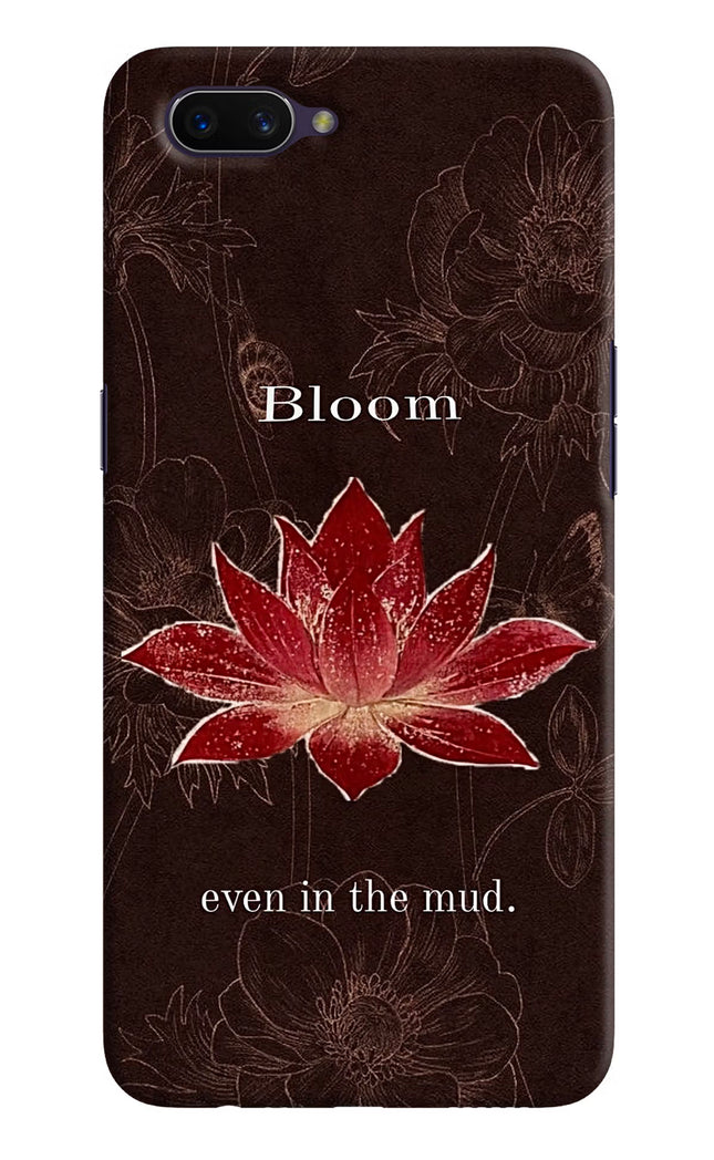 Bloom Oppo A3S Hard Case Back Cover by Casekaro