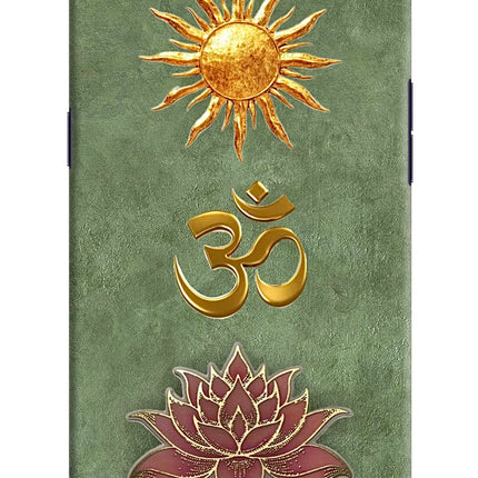 Om & Lotus Oppo A3S Back Cover