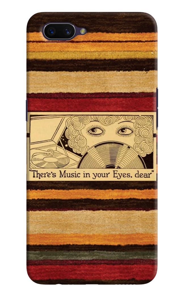Vinyl Stripes Oppo A3S Hard Case Back Cover by Casekaro