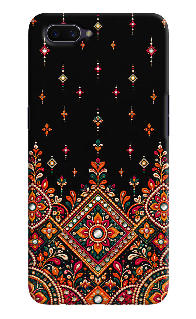 Noir Mehfil Oppo A3S Hard Case Back Cover by Casekaro