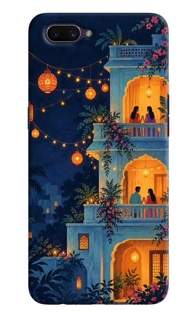 Balcony Glow Oppo A3S Hard Case Back Cover by Casekaro