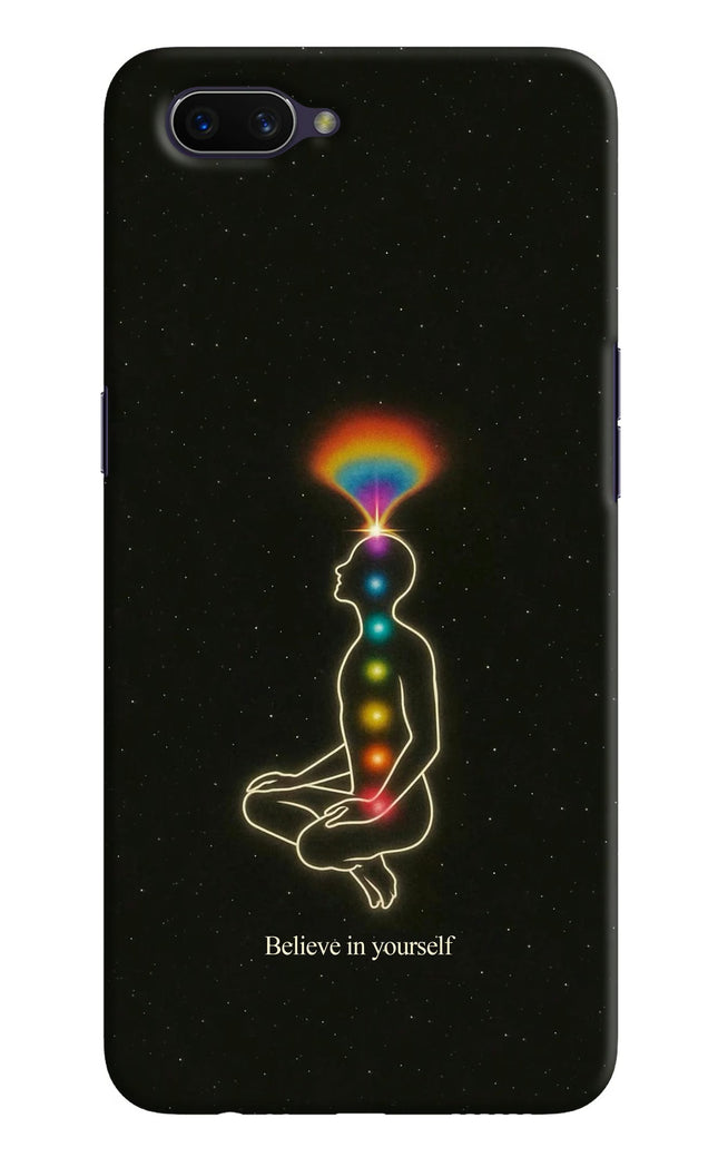 Believe in yourself Oppo A3S Hard Case Back Cover by Casekaro