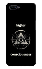 Illuminati Eye Oppo A3S Hard Case Back Cover by Casekaro