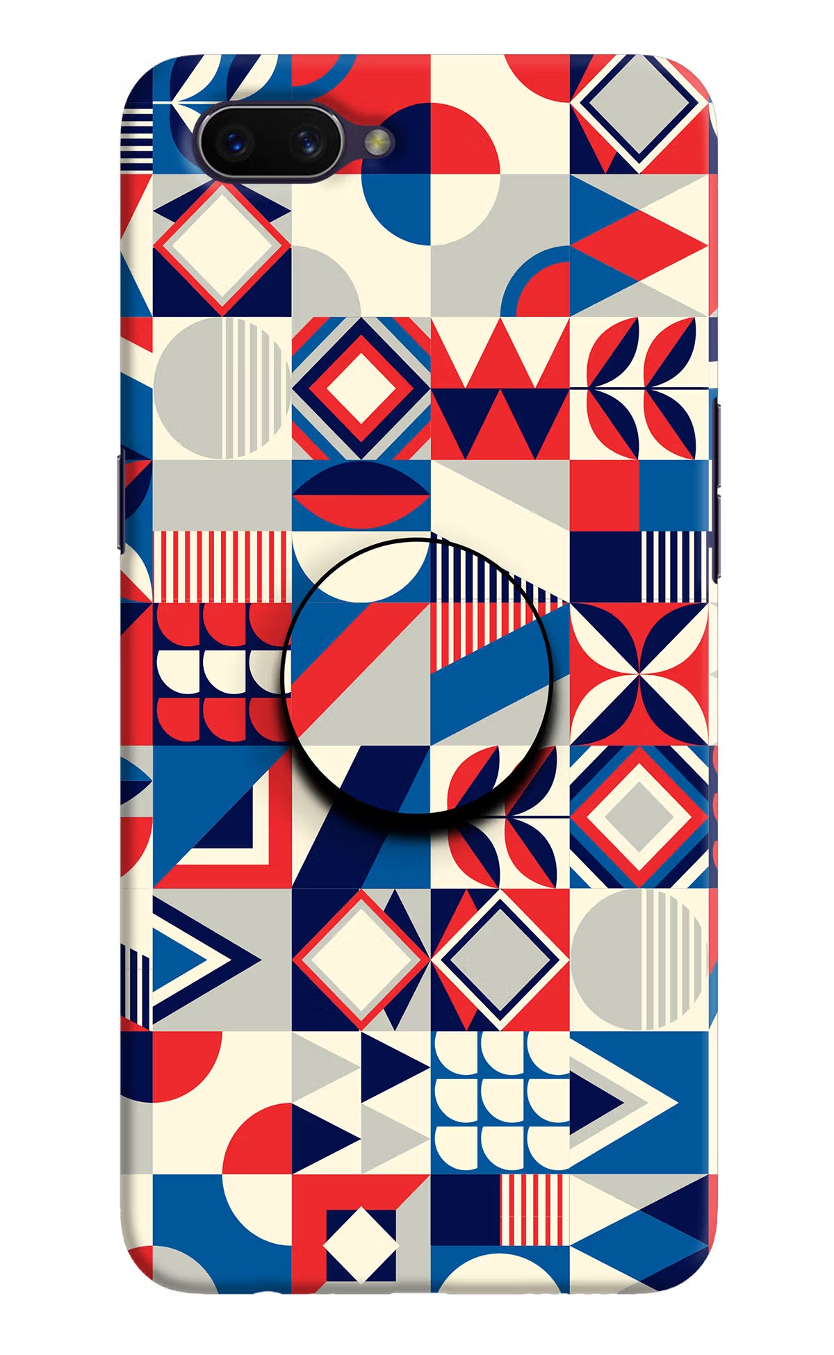 Colorful Pattern Oppo A3S Pop Case by Casekaro
