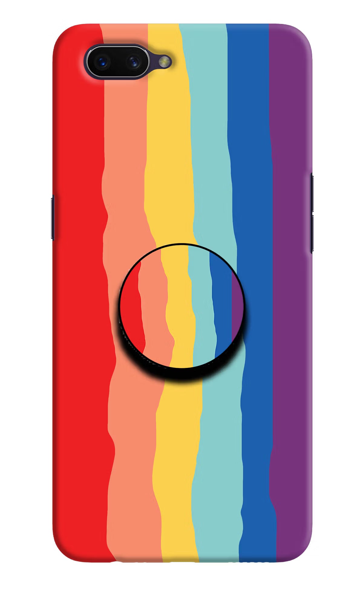 Rainbow Oppo A3S Pop Case by Casekaro