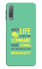 Quote Samsung A7 Hard Case Back Cover by Casekaro