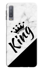 King Samsung A7 Hard Case Back Cover by Casekaro