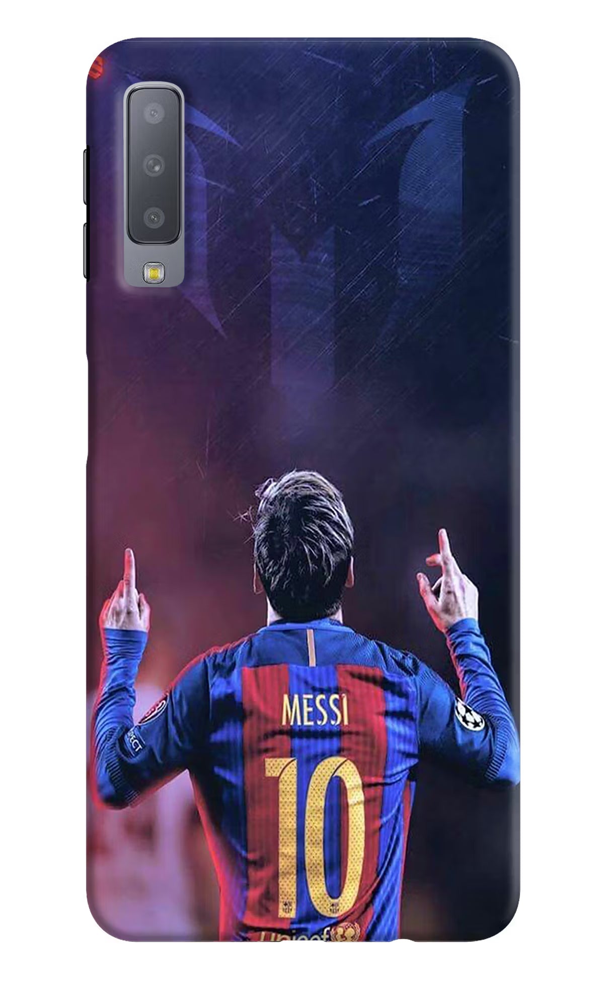 Messi Samsung A7 Hard Case Back Cover by Casekaro