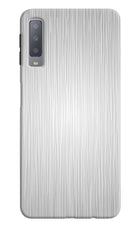 Wooden Grey Texture Samsung A7 Hard Case Back Cover by Casekaro