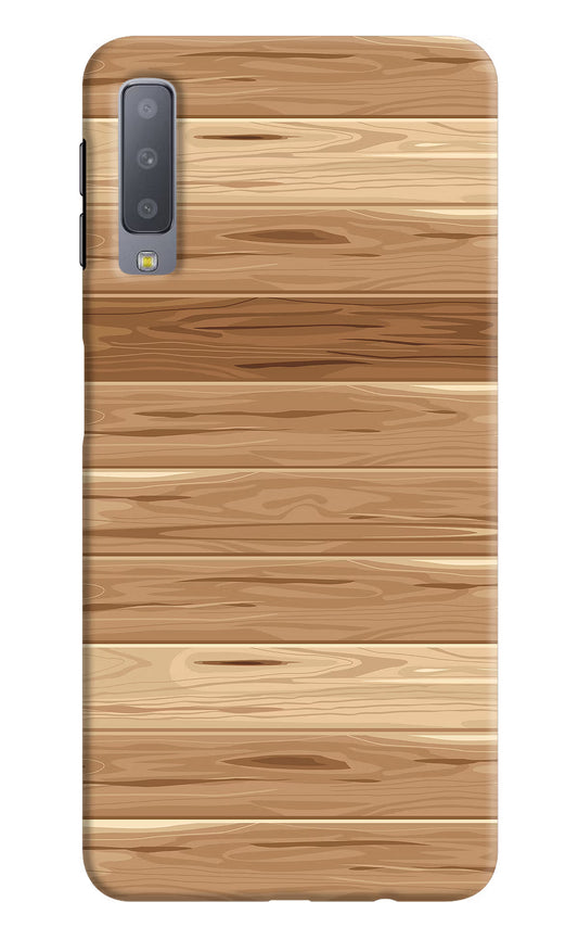Wooden Vector Samsung A7 Hard Case Back Cover by Casekaro
